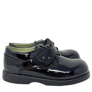 Black Patent Leather Toddler Shoes Size 10 By Fouger USA
